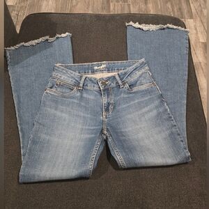 Wrangler Medium Blue Flare Jeans